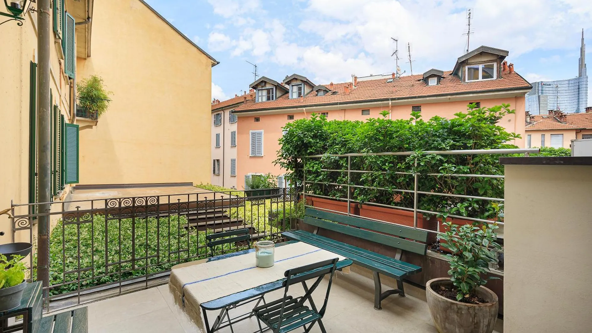 Luxury Terrace In The Center Of Milan Garibaldi Train Station Brera 아파트 0*,