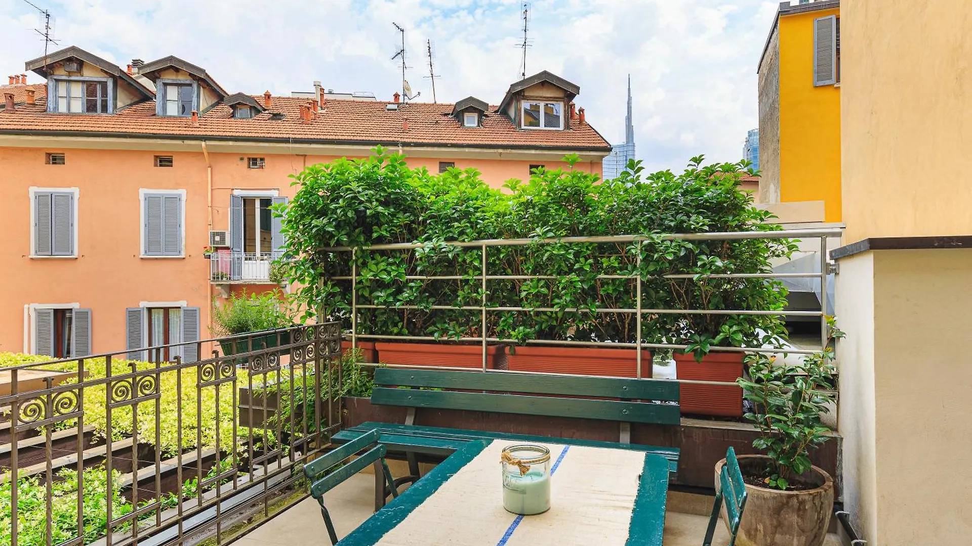 Luxury Terrace In The Center Of Milan Garibaldi Train Station Brera 아파트 0*,  이탈리아